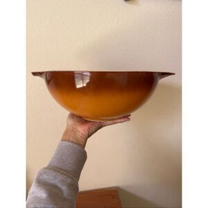 Pyrex 70’s bowl ombré farmstead old orchard 444 cinderella bowl kitchen vintage